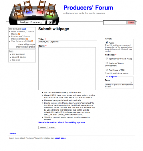 Submit wikipage - Producers' Forum_1243800483059