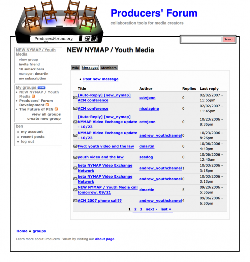 Youth Media - Producers' Forum_1243800433509